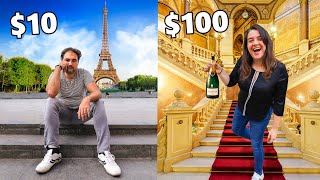 We Traveled Paris On $10 vs $100 A Day (here's what we found)