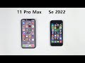 iPhone 11 Pro Max vs iPhone SE 2022 - Speed Test!