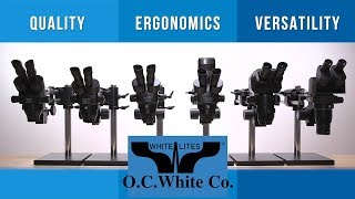 O.C. White Complete Range of ProZoom® and Ergo-Zoom® Microscopes