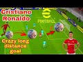 efootball 23 Cristiano Ronaldo legendary long range goal 😎🔥 #shorts