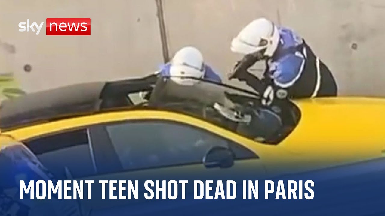 Paris: Teenager Shot Dead By Police During Traffic Stop - YouTube