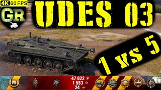 World of Tanks UDES 03 Replay - 11 Kills 5.5K DMG(Patch 1.4.1)