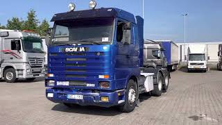 Scania 143 420 6x2 tractor our ref