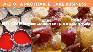 HOW TO START A PROFITABLE CAKE BUSINESS WITH NO TOOL OR CAPITAL