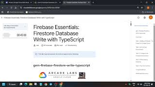 Firebase Essentials: Firestore Database Write with TypeScript gem-firebase-firestorewrite-typescript