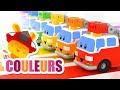 Camions de pompiers - LES COULEURS