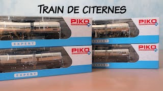 TRAIN HO - citernes \u0026 G6 PIKO