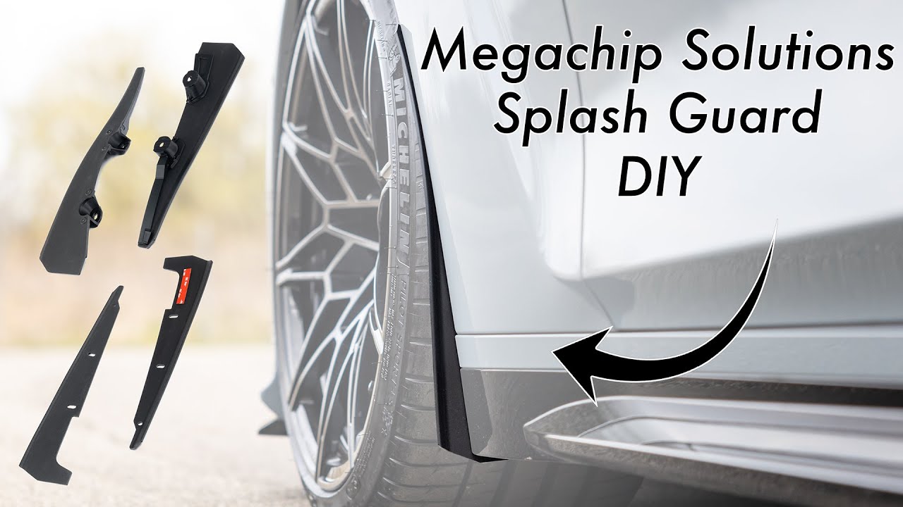 Megachip G8x M2 M3 M4 Splash Guard Set Diy Install Youtube
