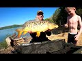 3 Day Back Country Camping & Fishing - 6 Yr Old Catches MONSTER CARP!