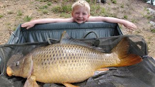 3 Day Back Country Camping \u0026 Fishing - 6 Yr Old Catches MONSTER CARP!