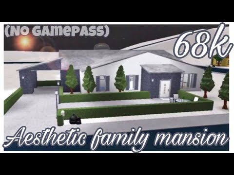 Aesthetic Bloxburg No Gamepass Family House