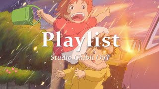 𝐏𝐥𝐚𝐲𝐥𝐢𝐬𝐭 지친 마음을 달래줄 따뜻한 지브리 OST 모음 | 오케스트라 버전 | 가사 없는 음악 | Studio Ghibli OST