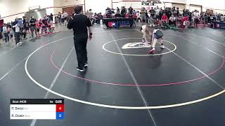 41 Kg Cons 16 #1 - Porter Swan, All In Wrestling Academy Vs Ryder Owen, Inland Northwest Wrestling