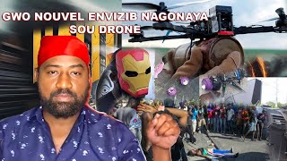 NAGONAYA DEDOUBLE SOU FASON LAPOLIS AP LAGE DRONE SOU GANG YO/MISYON AN SE KRAZE POTOPRENS