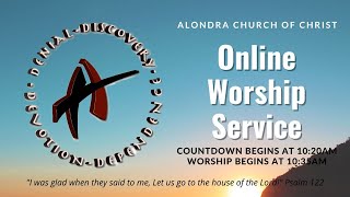 Alondra Church of Christ Online Worship Service | December 8, 2024 #alondrachurchofchrist #acoc