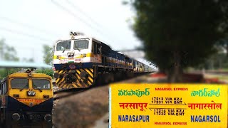 Nagarsol - Aurangabad Train journey : Ajantha Premises On board 17213 Narsapur express - SCR/SCoR