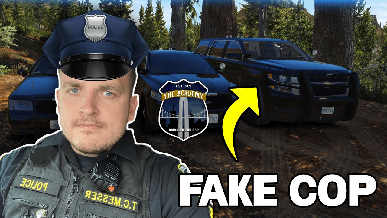 FAKE Cop Car RUNS From LivePD! | Real Cop Plays GTA V RP - YouTube