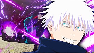 GOJO'S HOLLOW PURPLE IS INSANE! Jujutsu Kaisen Cursed Clash