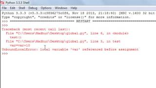 Python Programming Tutorial 40 Updating Global Variables