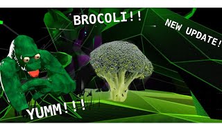 FINDING AND EATING THE NEW BROCOLI ITEM IN ANIMAL COMPANY VR