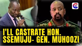 Gen. Muhoozi Issues Strong Warning to Ssemuju Nganda: I'll Castrate you for 20 Years of Insults