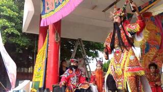 20170501廿庄迎媽祖,，太保新麗美歌仔戲，八仙賀壽撒仙水