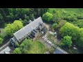 DJI mini 2 abandoned St Joseph's Seminary in Upholland, Lancashire 4k