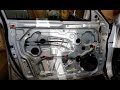 2006-2010 Hyundai Sonata Interior Door Disassembly - Window Regulator