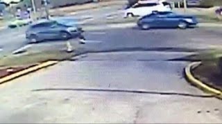 Footage Appears to Show Cars Later Involved in Road Rage Incident