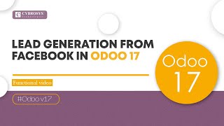 Odoo 17 Social Marketing - Lead Generation On Facebook | Odoo 17 New Features | Odoo 17 Videos