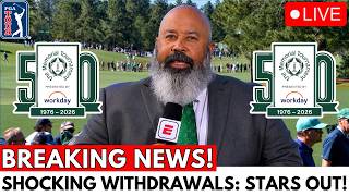 🚨 PGA Tour in BIG TROUBLE After 6 Stars WITHDRAW From Memorial Tournament!