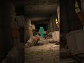 Minecraft but Herobrine Guards the End Portal #shorts #minecraft