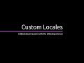 Custom Locales in Blackboard Learn with the Ultra Experience