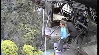 Bungy girl scared