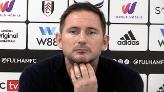 Frank Lampard FULL post-match press conference | Fulham 0-0 Everton