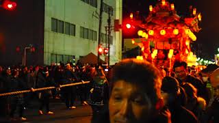 秩父夜祭　宵宮　上町屋台　夜の曳き廻し　2018.12.2  Chichibu Yomatsuri