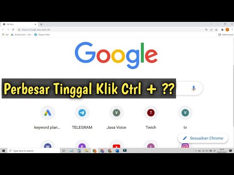 Cara Zoom In Dan Zoom Out Di Layar Browser Pada Laptop Menggunakan ...