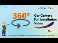 How to Install 360°(Bird View) Car Camera | Global Byte