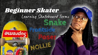 WHAT DO THESE WORDS MEAN? | Learning Basic Skateboard Terms \u0026 Slang