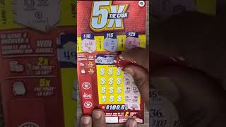 New 5x the cash scratch card ||5x scratch card ||Ontario scratch card