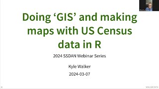 2024 Webinar3 Doing "GIS" and making maps with US Census Data in R