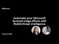 Automate Your Microsoft Sentinel Triage Efforts with RiskIQ Threat Intelligence