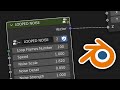 Procedural Looped Noise | Blender 3.4 Geometry nodes