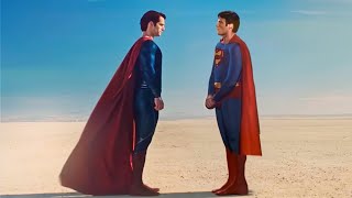 Superman Meets Man Of Steel : Henry Cavill's Superman Meets Christopher Reeve's Superman, Iconic