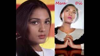Mera Dil Tere Liye Song / Aashiqui 1990 / Udit Narayan / Anuradha Paudwal / Romantic Hindi Love Song