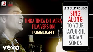 Tinka Tinka Dil Mera-Film Version - Tubelight|Official Bollywood Lyrics|Jubin Nautiyal