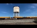 surprise union pacific empty dodx flatcars red rock az