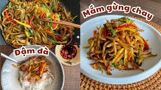 Nấm rim mắm gừng chay ngon hết sảy ăn hết 3 chén cơm | Accnhi