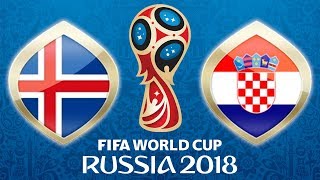 Fussball WM 2018 · Island - Kroatien · 26.06.2018 · Rostow Am Don · Lets Play Fifa 18 WM PS4 #39