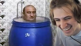 xQc Reacts to tub man offers you memes, do you accept?